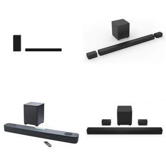 Pallet – 33 Pcs – Powered, Speakers, Portable Speakers, Accessories – Customer Returns – VIZIO, M-AUDIO, Akai Professional, ION Audio