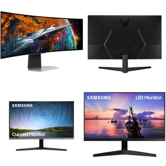 6 Pallets – 137 Pcs – Monitors, Unsorted – Customer Returns – Onn, LG, Samsung, ACER