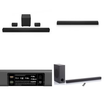 Pallet – 21 Pcs – Speakers – Customer Returns – onn., VIZIO, TCL, Philips