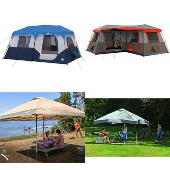 CLEARANCE! Pallet – 13 Pcs – Camping & Hiking, Unsorted – Customer Returns – Ozark Trail, Coleman, Igloo