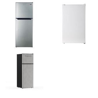 Pallet – 5 Pcs – Refrigerators – Customer Returns – RCA, Arctic King, Frigidaire, Fridgemaster