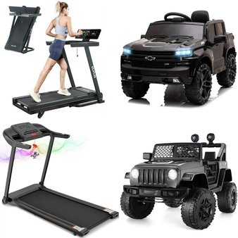 Pallet – 6 Pcs – Vehicles, Trains & RC, Exercise & Fitness, Vehicles, Unsorted – Customer Returns – Funcid, Funtok, Mattel, Oma