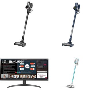 Pallet – 36 Pcs – Vacuums, Monitors, Speakers, Receivers, CD Players, Turntables – Customer Returns – Tineco, onn., Samsung, Victrola