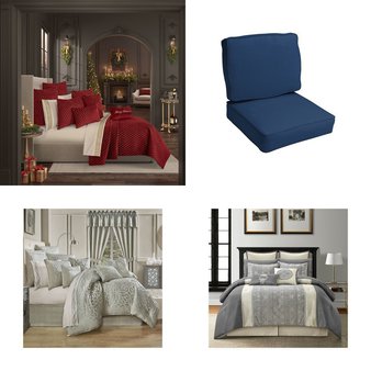 6 Pallets – 372 Pcs – Rugs & Mats, Curtains & Window Coverings, Bedding Sets, Kitchen & Dining – Like New or New Customer Returns – JC Penney