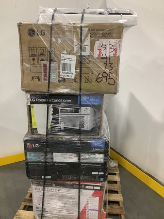 1 Pallets – 10 Pcs – Air Conditioners – Untested Customer Returns – Major Retailer