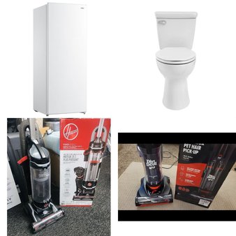 CLEARANCE! Pallet – 10 Pcs – Vacuums, Accessories, Baby, Freezers – Overstock – Suncast, Dirt Devil, Arctic King