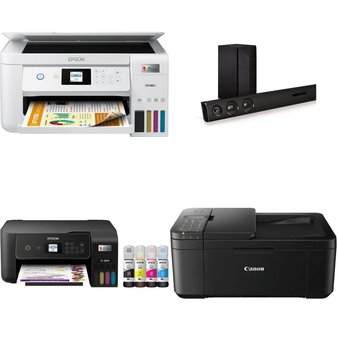 Pallet – 25 Pcs – Speakers, All-In-One – Open Box Customer Returns – EPSON, onn., Philips, LG