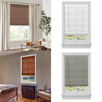 Flash Sale! Pallet – 56 Pcs – Decor, Curtains & Window Coverings – Mixed Conditions – Private Label Home Goods, Us Shade & Shutter, Achim, Achim Home Furnishings
