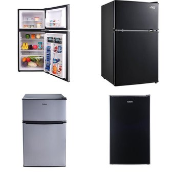 Pallet – 8 Pcs – Refrigerators, Bar Refrigerators & Water Coolers, Freezers – Customer Returns – Galanz, Frigidaire, Arctic King