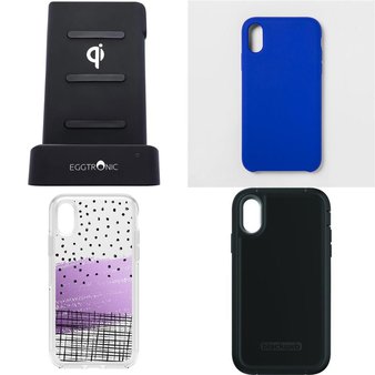 243 Pcs – iPhone XS, iPhone XS, iPhone X, and iPhone XR Max Accessories – New, Like New, Open Box Like New, Used, New Damaged Box – Heyday, OtterBox, BodyGuardz, Eggtronic