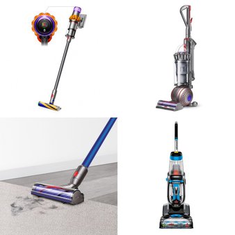 Pallet – 14 Pcs – Vacuums – Damaged / Missing Parts / Tested NOT WORKING – Dyson, Bissell, Hoover