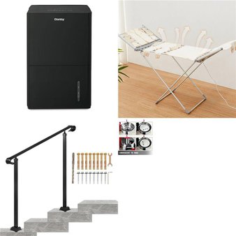 Pallet – 31 Pcs – Unsorted, Trimmers & Edgers, Hardware, Kitchen & Dining – Open Box Customer Returns – VEVOR, Hamilton Beach, Homgeek, LSE Lighting