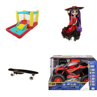 Pallet – 25 Pcs – Vehicles, Trains & RC, Boardgames, Puzzles & Building Blocks, Dolls, Water Guns & Foam Blasters – Customer Returns – SPIG **Do NOT activate**, New Bright, New Bright Industrial Co., Ltd., Rainbow High