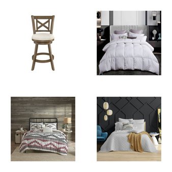 6 Pallets – 512 Pcs – Rugs & Mats, Curtains & Window Coverings, Bedding Sets, Sheets, Pillowcases & Bed Skirts – Like New or New Customer Returns – JC Penney