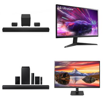 Pallet – 33 Pcs – Powered, Speakers, Monitors, Portable Speakers – Customer Returns – Razor, onn., LG, Philips
