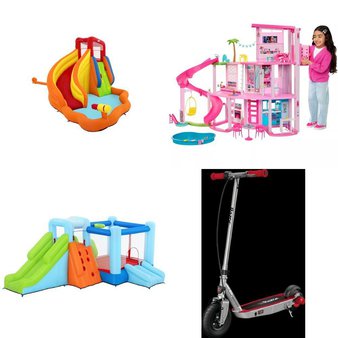 Pallet – 13 Pcs – Powered, Outdoor Sports, Vehicles, Dolls – Customer Returns – Razor, Bestway, Razor Power Core, Adventure Force