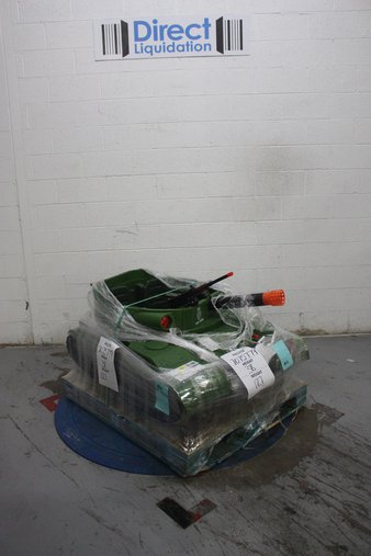 Pallet – Action Wheels 24 Volt Thunder Tank Ride-On With Working Cannon and Rotating Turret – Customer Returns