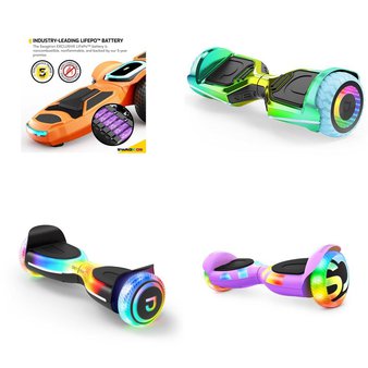 Pallet – 25 Pcs – Powered, Unsorted, Vehicles, Trains & RC, Not Powered – Customer Returns – Jetson, Singing Machine, Razor, Razor Power Core