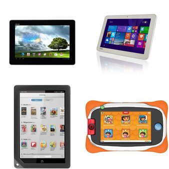 200 Pcs – Refurbished Tablets – VISUAL LAND, HISENSE, Barnes & Noble, Nobis (GRADE C)