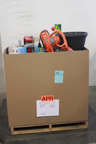 Pallet – 24 Pcs – Leaf Blowers & Vaccums, Trimmers & Edgers – Customer Returns – Hyper Tough, BLACK & DECKER, GreenWorks