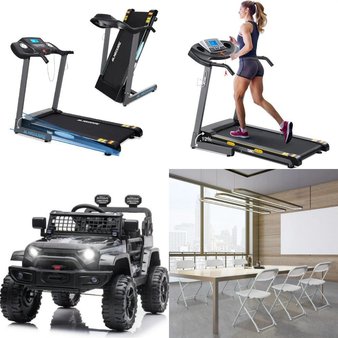Pallet – 8 Pcs – Vehicles, Exercise & Fitness, Patio, Unsorted – Customer Returns – UHOMEPRO, Hikiddo, Ktaxon, MARNUR
