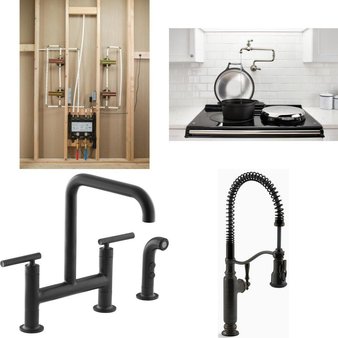 Pallet – 176 Pcs – Hardware, Kitchen & Bath Fixtures, Bath, Hand Tools – Customer Returns – Kohler, Moen, Delta, Pfister