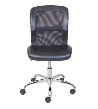 32 Pcs – Mainstays MS55-018-039-23 Vinyl and Mesh Task Office Chair, Black – Brand New