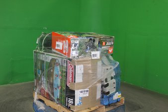 Truckload – 24 Pallets – 412 Pcs – Camping & Hiking, Vacuums, Trimmers & Edgers, Grills & Outdoor Cooking – Untested Customer Returns – Walmart