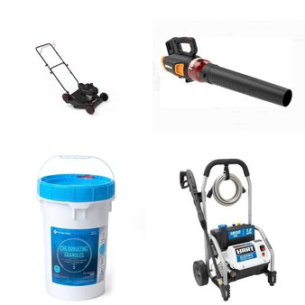 Pallet – 14 Pcs – Trimmers & Edgers, Mowers, Other, Pools & Water Fun – Customer Returns – Hyper Tough, Mm, Positec Technology, Ozark Trail