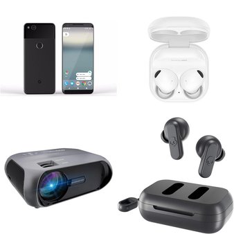 Pallet – 213 Pcs – In Ear Headphones, DVD & Blu-ray Players, Other, Projector – Customer Returns – PROSCAN, Apple, RCA, VTECH
