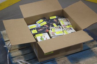 1 Parcel Box – 108 Pcs – DVD Discs – NEW/SEALED Products – Walmart