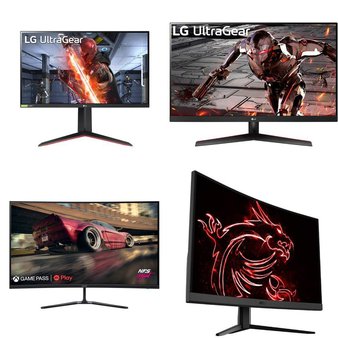 Pallet – 30 Pcs – Monitors – Customer Returns (Plug and Play Tested) – LG, Samsung, ACER, onn.