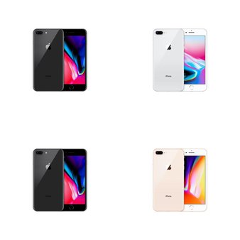 13 Pcs – Apple iPhone 8 Plus – Refurbished (GRADE A – Unlocked) – Models: MQ902LL/A, MQ912LL/A, MQ8G2LL/A, MQ922LL/A