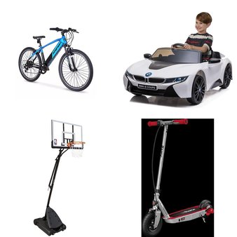 Pallet – 12 Pcs – Powered, Outdoor Play, Vehicles, Cycling & Bicycles – Customer Returns – Razor, Razor Power Core, Little Tikes, Dynacraft