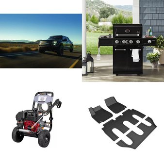 6 Pallets – 311 Pcs – Automotive Accessories, Automotive Parts, Hand, Power Tools – Customer Returns – Peerless, Stanley, Schumacher Electric, Black Jack