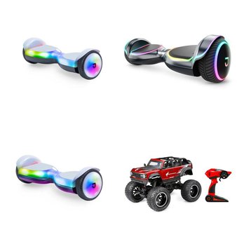 Pallet – 42 Pcs – Powered, Vehicles, Trains & RC, Not Powered, Dolls – Customer Returns – Jetson, New Bright, Adventure Force, Hart