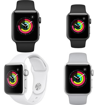 22 Pcs – Apple Watch – Series 3 – 38MM – GPS – Refurbished (GRADE D) – Models: MTF02LL/A, MTEY2LL/A, MQKU2LL/A, MQKV2LL/A