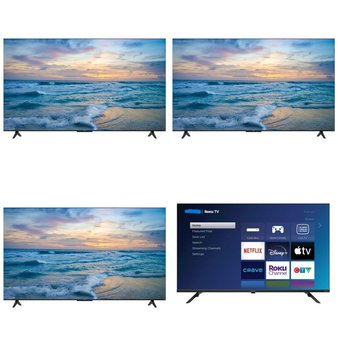 1 Pallets – 6 Pcs – LED & LCD – Untested Customer Returns – Walmart.