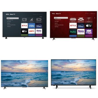 1 Pallet – 15 Pcs – LED & LCD – Damaged / Missing Parts / Tested NOT WORKING – Onn, VIZIO, ELEMENT, TCL