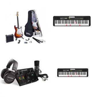 Pallet – 27 Pcs – Powered – Customer Returns – Akai Professional, inMusic Brands, Audio-Technica, Casio
