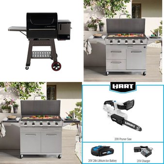 Pallet – 8 Pcs – Grills & Outdoor Cooking, Trimmers & Edgers, Hedge Clippers & Chainsaws – Customer Returns – Hart, Mm