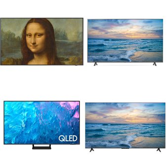 3 Pallets – 23 Pcs – LED/LCD TVs – Refurbished (GRADE A, GRADE B) – Samsung, TCL, HISENSE, LG