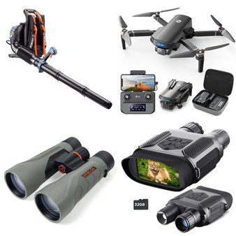 Pallet – 41 Pcs – Mattresses, Unsorted, Camping & Hiking, Drones & Quadcopters Vehicles – Customer Returns – EnerPlex, Airefina, Idoo, BEBANG