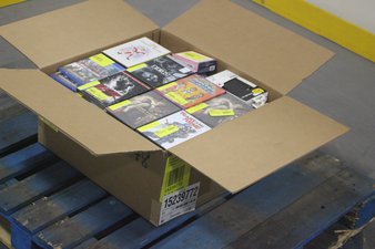 1 Parcel Box – 124 Pcs – DVD Discs, Blu-ray Discs – NEW/SEALED Products – Walmart