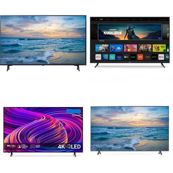 6 Pallets – 47 Pcs – LED/LCD TVs – Refurbished (GRADE A, GRADE B) – Onn, TCL, LG, VIZIO