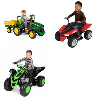 Pallet – 3 Pcs – Vehicles – Customer Returns – YAMAHA, Adventure Force, John Deere