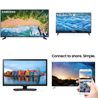 Clearance! Pallet – 19 Pcs – TVs – Untested – Samsung, LG, VIZIO