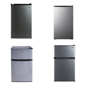Pallet – 8 Pcs – Bar Refrigerators & Water Coolers, Refrigerators – Customer Returns – Galanz, Arctic King, HISENSE