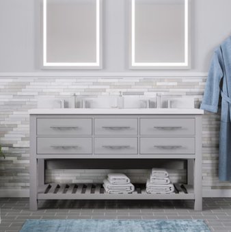 Pallet – 1 Pcs – Bathroom – Customer Returns – Allen & Roth