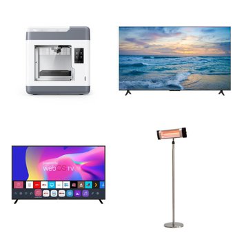 1 Pallets – 15 Pcs – LED & LCD, 3D, Patio – Untested Customer Returns – Walmart.